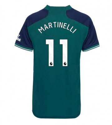 Arsenal Gabriel Martinelli #11 Tredje Tröja Kvinnor 2023-24 Kortärmad